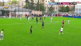 Oğuz Çelik,35 metreden kaleciyi çaresiz bırakıyor.
