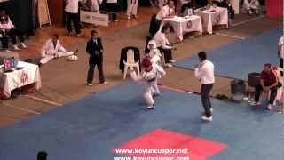 80Kg S.furkan Aydin(Ankara) Vs Bursa (2012 Turkish Taekwondo Championships Under - 21)