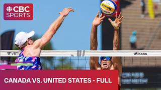 FIVB Volleyball World Beach Pro Tour Elite 16 Montreal: CAN (Abrams/Chadwick) vs. USA | #CBCSports
