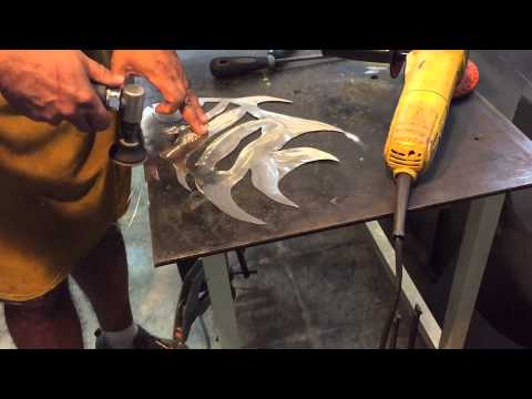 sheet-metal-spadefish-wall-sculpture