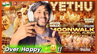 Yethu Audio Song REACTION | Moonwalk | AR Rahman | Prabhudeva | Manoj NS | Lahari Music