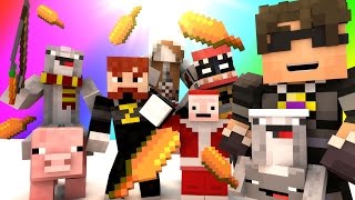 Minecraft Mini-Game : DO NOT LAUGH! (WARBLES BURGERS AND THE PIANO STICKUP!) w/ Facecam