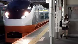 E657系カツK3編成フレッシュひたち橙(オレンジパーシモン)塗装上野駅発車