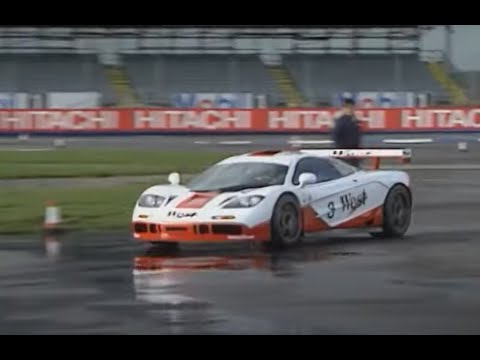 West McLaren F1 GTR 03R Shakedown - Silverstone 1995 - BPR - YouTube