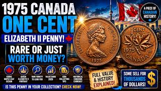 1975 Canada One Cent: Is This Elizabeth II Penny Rare?
