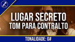 Lugar Secreto PLAYBACK COM LETRA - (CONTRALTO)