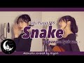 【日本語】Snake(뱀) / Girls Planet 999 - Japanese lyric ver. - Acoustic covered by 奈良ひより 【ギター弾き語り】