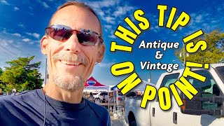 Secret to Success Revealed! Antique & Vintage Show Shopping