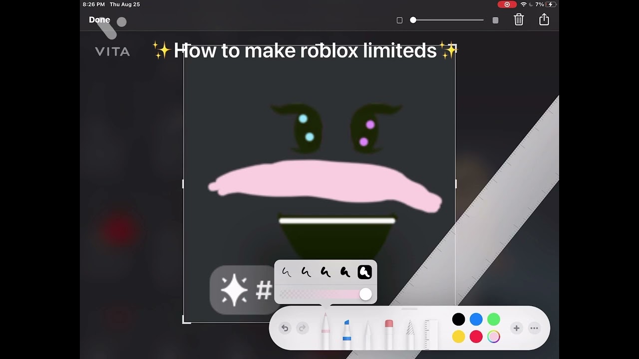 How to make roblox limiteds @luvxshine - YouTube