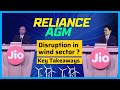 5 TAKEAWAYS from RELIANCE AGM for Investors #rilagm