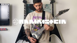 Video thumbnail of "Rammstein - “Schwarz” Guitar Cover + Tabs (New Song 2022)"