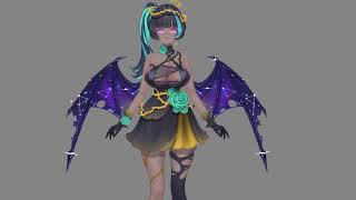 Rigged Galaxy Wings Set for VTube Studio