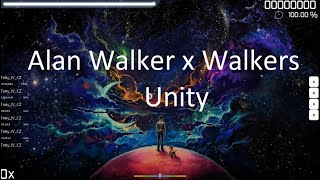 Osu! - Alan Walker x Walkers - Unity (Normal)