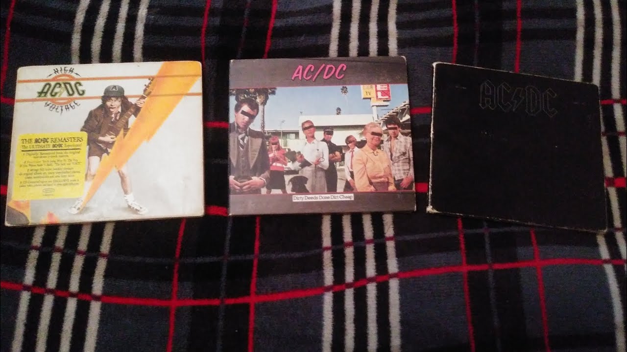 CD Update 10/23/25 AC/DC albums - YouTube