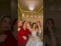 عروسه فرحانه في ليلة دخلتها وتزغرط مع البنات
