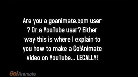 How to upload a Go!Animate video to YouTube for free