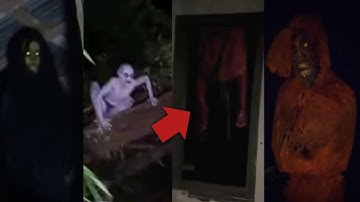 SERAM ! KAKI POCONG MELAYANG | 10 REKAMAN PENAMPAKAN HANTU PALING MENGERIKAN