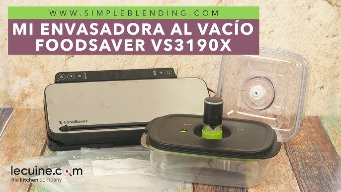 Envasadora al Vacío FoodSaver VS1191X Compacta