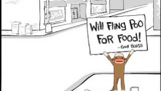 Homeless Sock Monkey