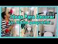 IDEAS PARA DECORAR UN BAÑO PEQUEÑO/DECORACION 2021/DECORACION DESPUES DE NAVIDAD