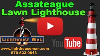Assateague Lighthouse Lawn Ornament - Lighthouse Man