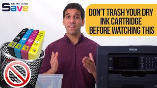 how to clean printer heads and fix dry ink cartridges