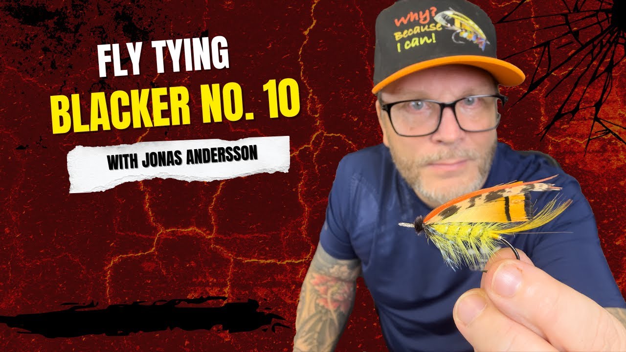 Вязание мушек: завязываем чернее 10-ю удочку с Йонасом Андерссоном