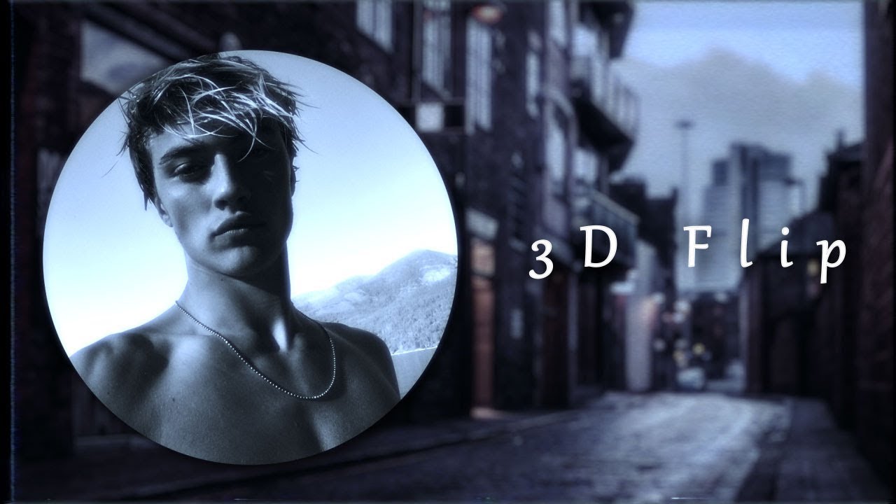 3D flip tutorial | after effects