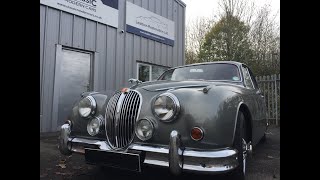 Jaguar MK II (1962) Red leather restoration