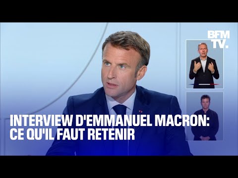 Immigration, pouvoir d'achat, Niger: ce qu'il faut retenir de l'interview d'Emmanuel Macron