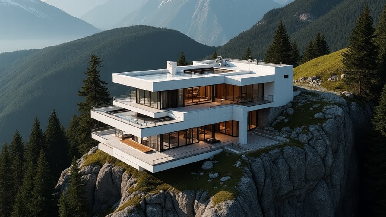 Swiss Hillside Luxury: A Modern Home That Redefines Elegance