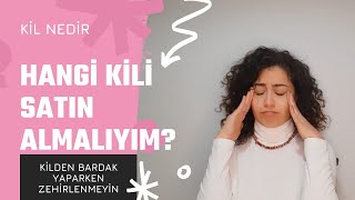 Kile Yeni Başlayanlar Dikkat ZEHİRLENMEYİN! Hangi Kil Nasıl Kullanılır? Seramik Hamuru vs Kil Hamuru Resimi