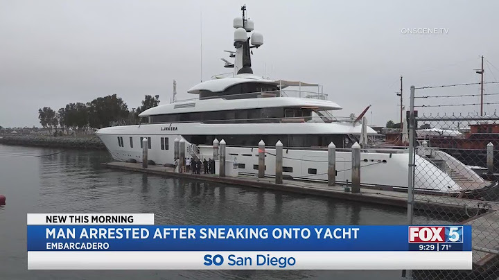 Crew Finds Suspected Burglar On $98 Million Yacht
