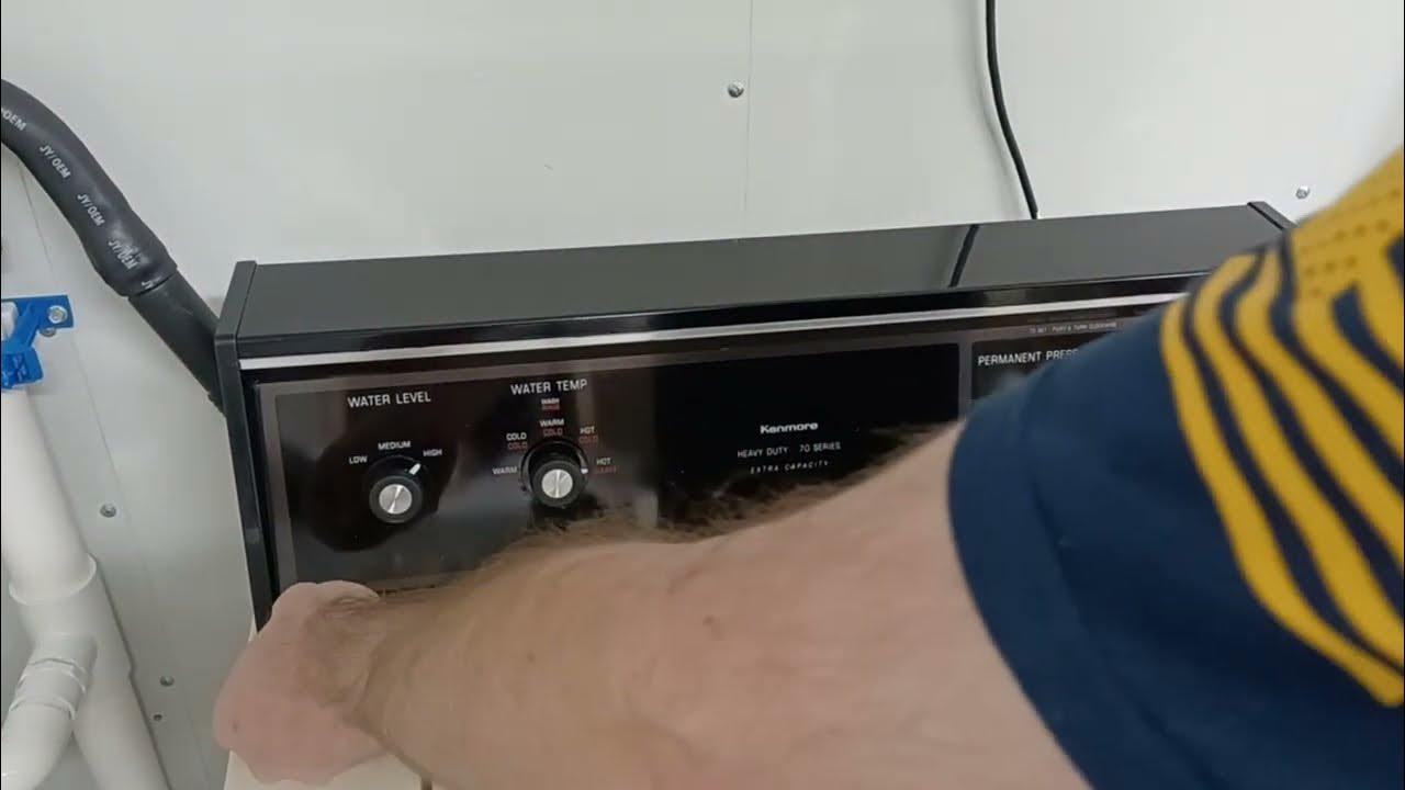 1994 Kenmore washer timer replacement YouTube