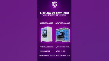 Airflow vs Aesthetic – Which PC Case Do You Prefer? 🔥