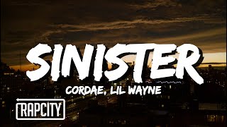 Cordae - Sinister Lyrics Ft Lil Wayne