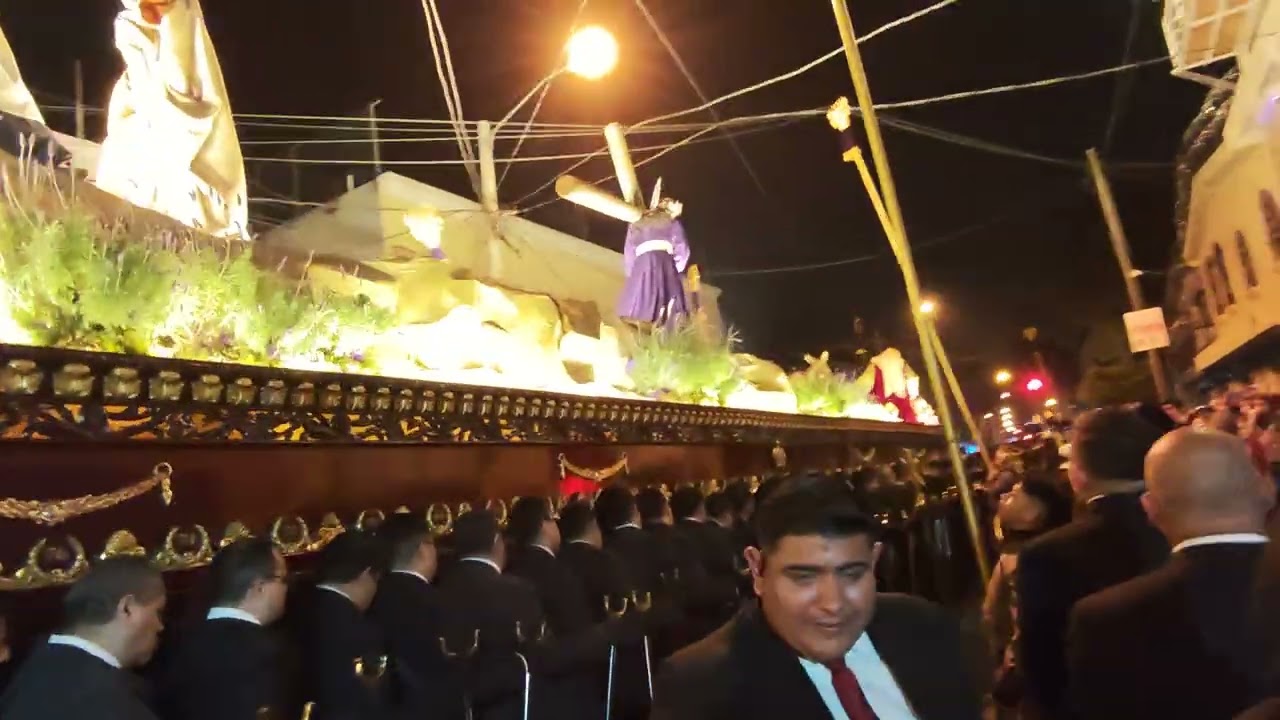 La Memorable entrega de Jesús, procesión del silencio 19 de febrero 2026 Jesús de los Milagros 