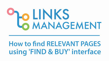 How to find relevant pages for backlinks (video tutorial) - LinksManagement