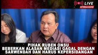 Pihak Ruben Onsu Beberkan Alasan Mediasi Gagal Dengan Sarwendah Dan Harus Kepersidangan