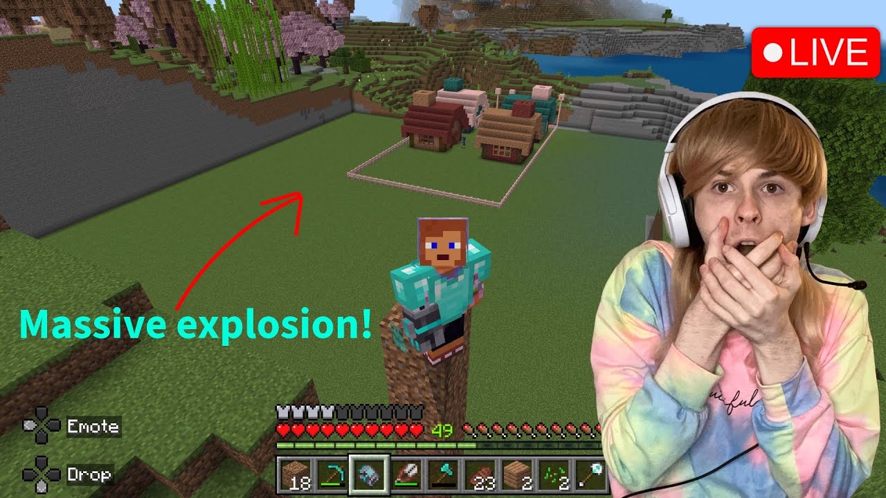 EXPANDING my OWN Minecraft village!! Minecraft survival mods - YouTube