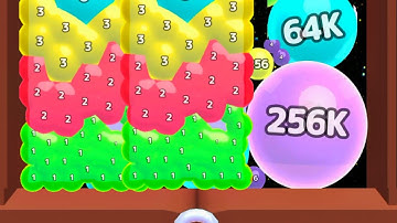 Melty Bubble vs Hide Ball - All Level Gameplay (Max Level, Math Games) ASMR Mobile Games 