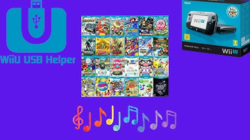 Best Wii U Games Showcase with Wii U USB Helper Main Theme + Alternative Theme
