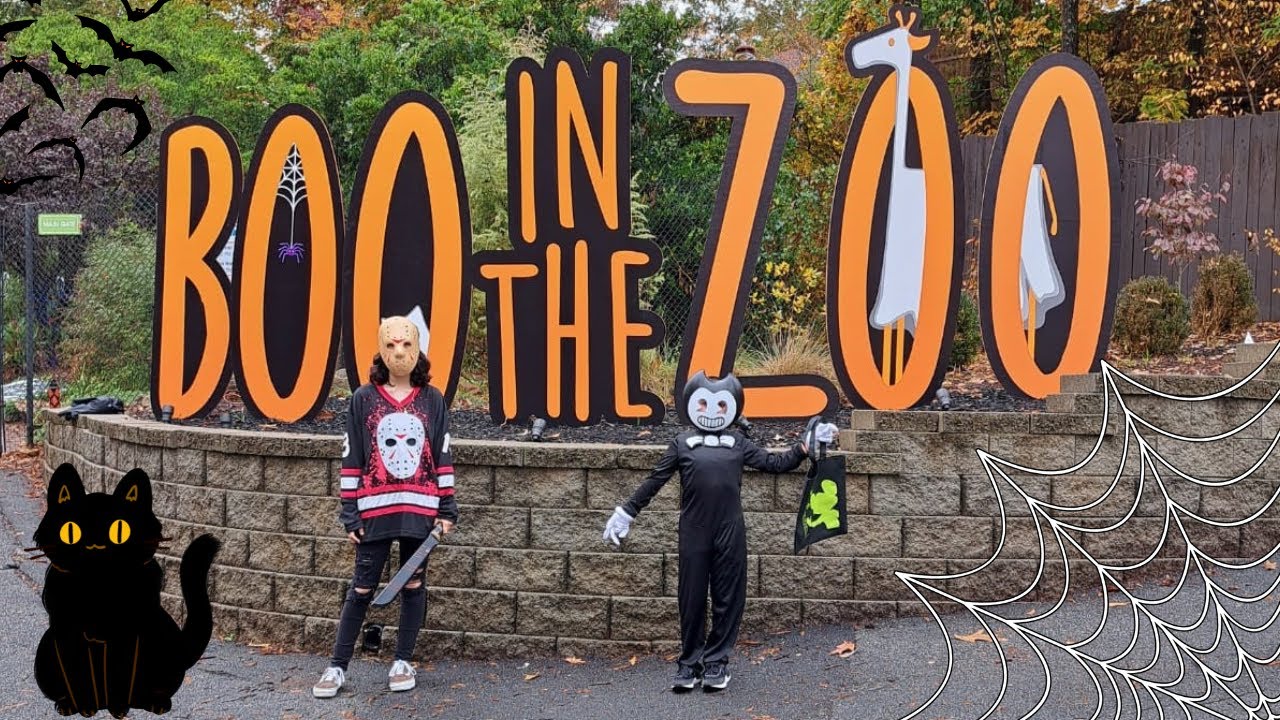 Halloween TOUR and Trick or Treat at the ZOO Greenville South Carolina🦁