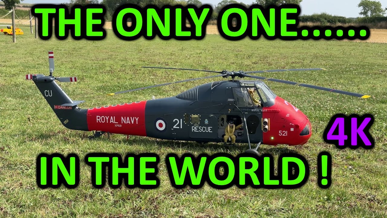 Mk 1 Westland Wessex - Alone in the WORLD !