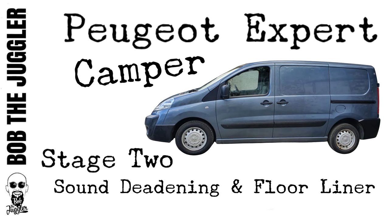 Peugeot Expert Van Conversion - 2. Sound Deadening & Floor Liner