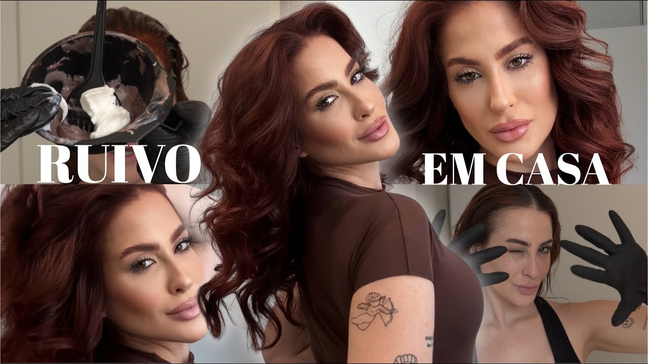RUIVO EM CASA | ruivo acobreado 