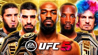 I Created A Champions Tournament In UFC 5 🏆