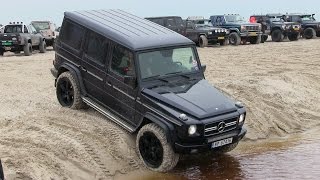 Mercedes-Benz G-Class (280GE \& G400) 4x4 OFF-ROAD | Løkken Beach Tour 2016