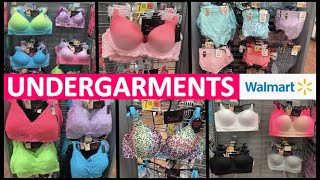 💛 SUPER CUTE WALMART UNDERGARMENTS‼️ WALMART SHOP WITH ME | WALMART INTIMATES | WALMART BRAS