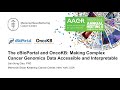 The cBioPortal and OncoKB: Making complex cancer genomics data accessible and interpretable